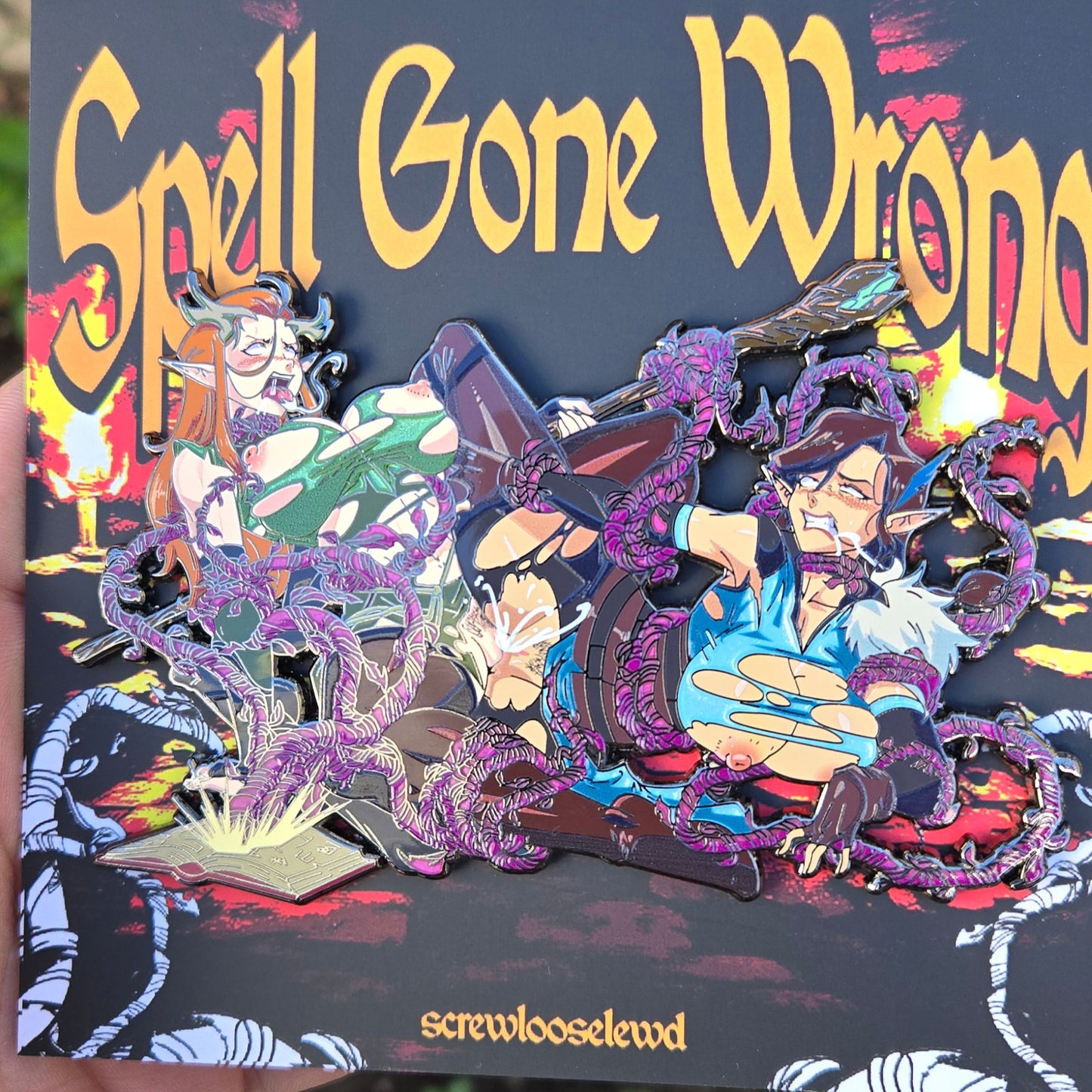Spell Gone Wrong Pin!
