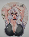 Black Cat Oppai Mouse Pad PRE-ORDER