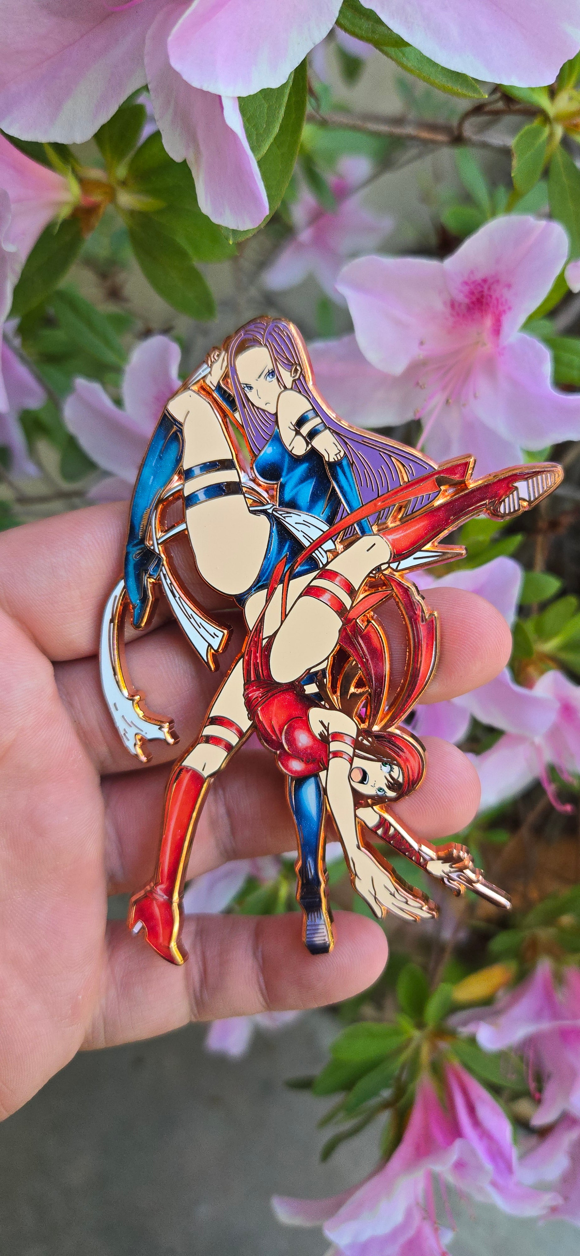 Psy x Elektra Pin