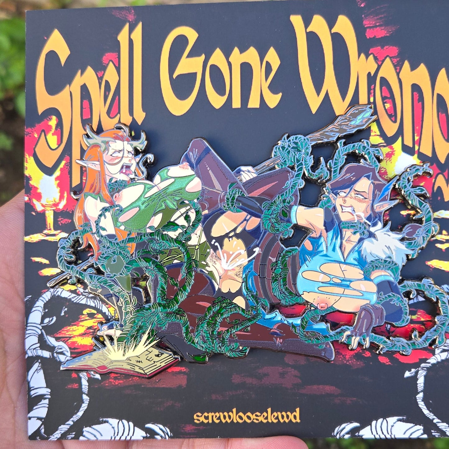 Spell Gone Wrong Pin!