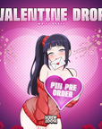 Valentines Day Waifu Babes Pin