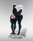 2 Black Cats Acrylic Stand