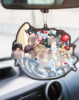 ZZZ Ice Cream Bowl Air Freshener Banana