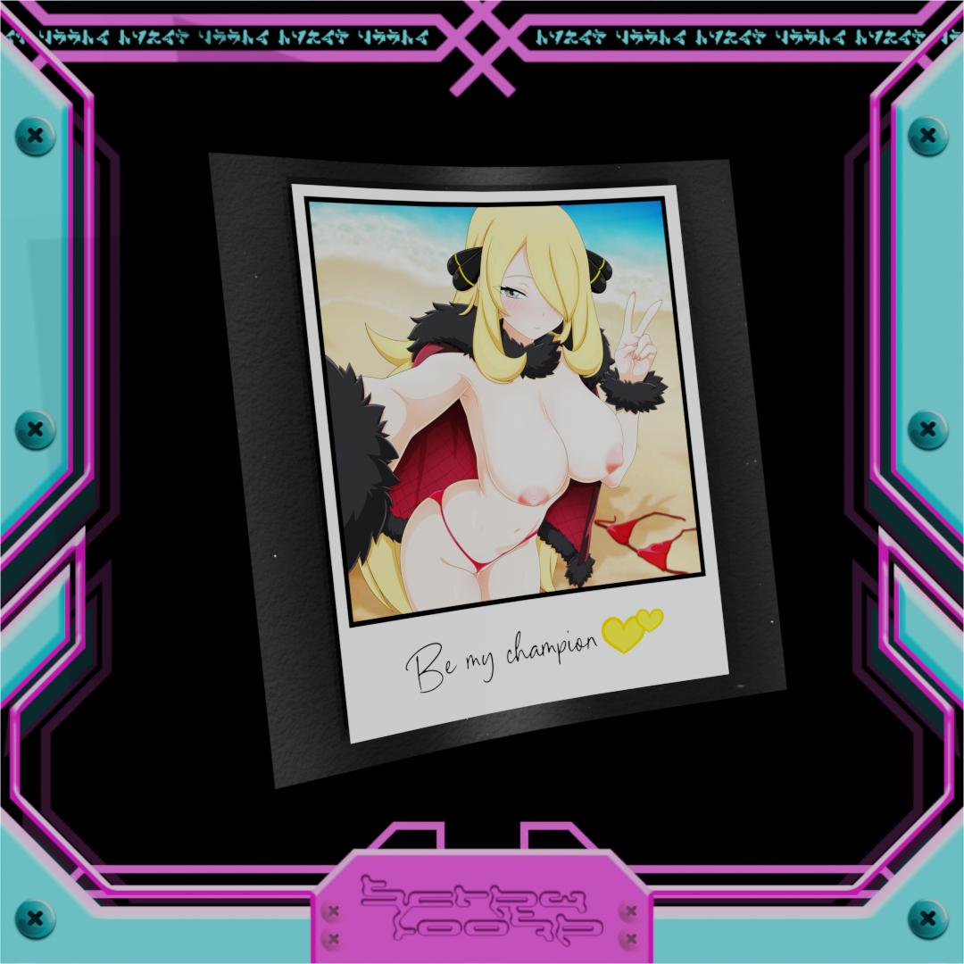 Polaroid Swimsuit Cynthia Stickers