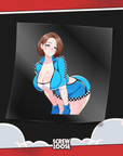 Racecar Jill Stickers
