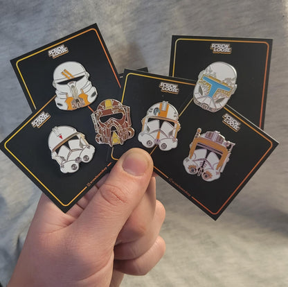 Helmet Pin 212th Commander Cody