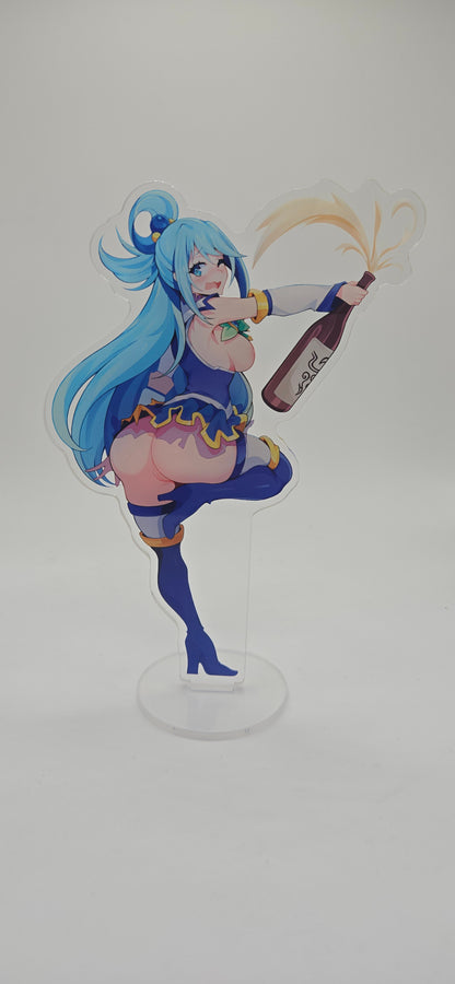 Aqua Acrylic Stand