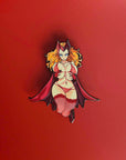Spooky Scarlet Pin