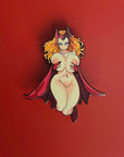 Spooky Scarlet Pin