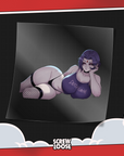 Casual Goth Raven Stickers