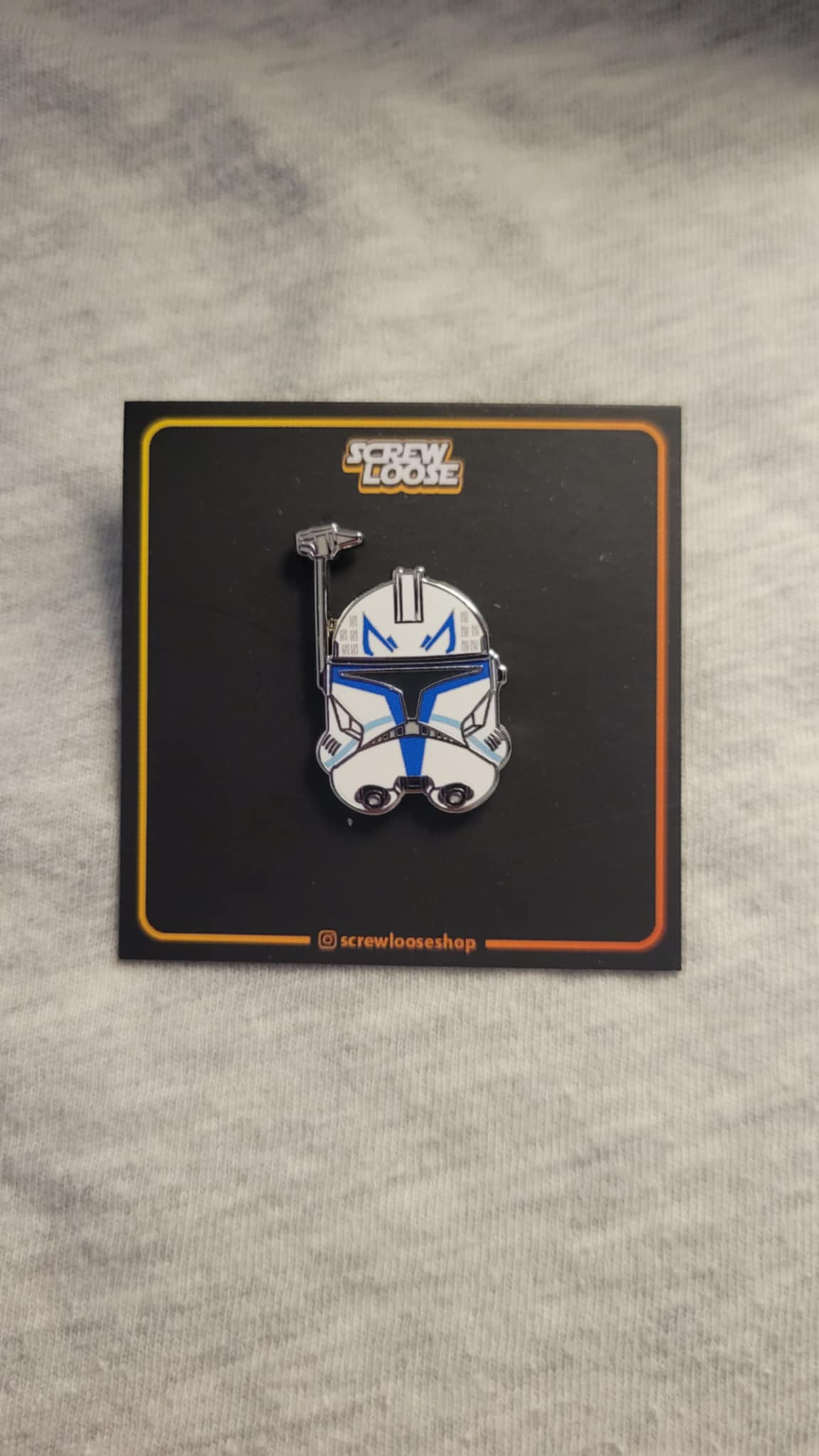 Helmet Pin 501st Captain Rex