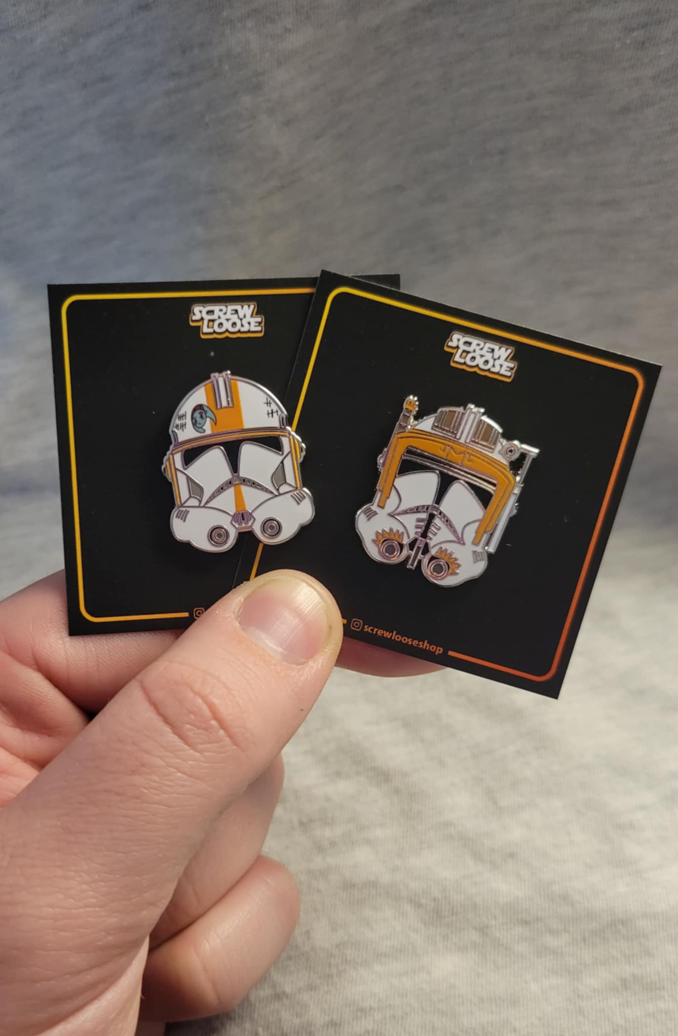 Helmet Pin 212th Commander Cody