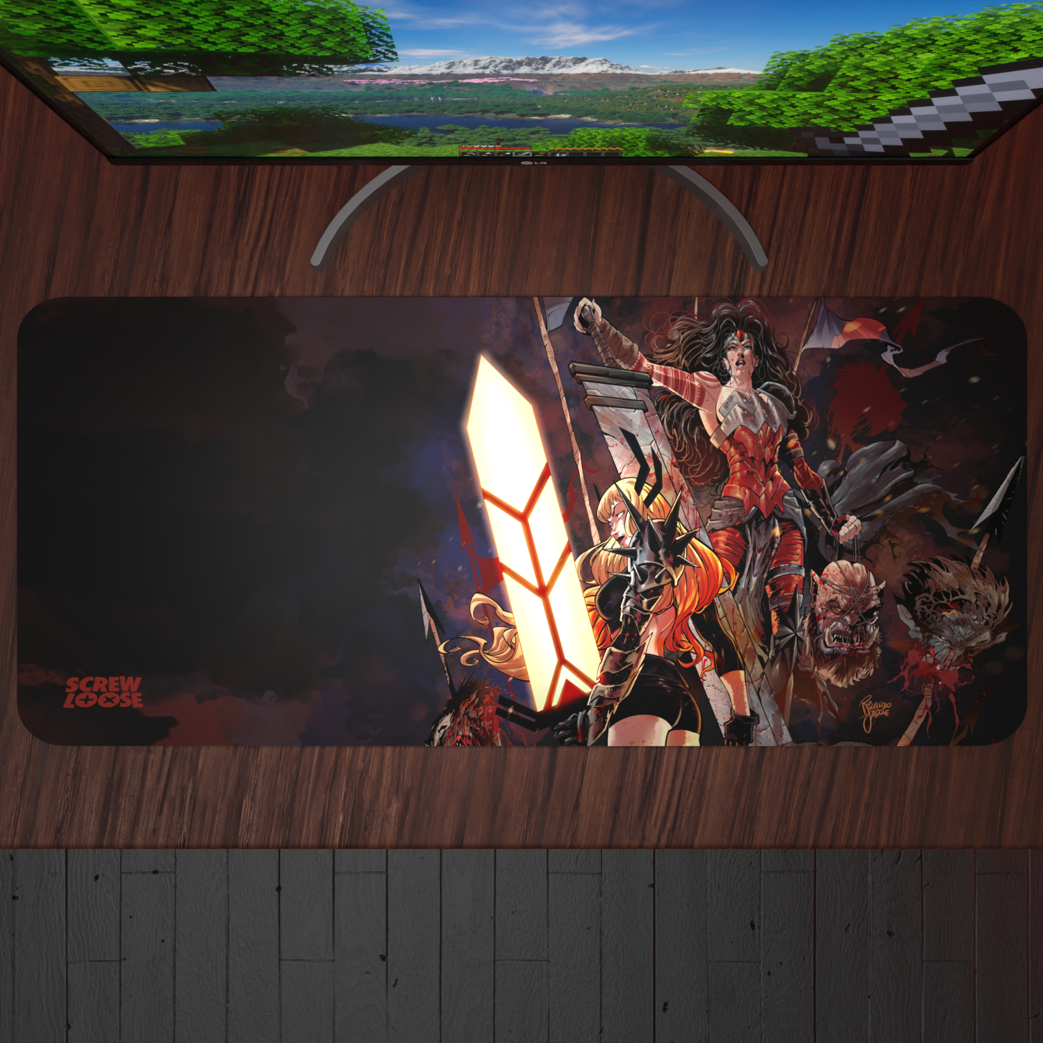 Dual of Swords Mouse Pads