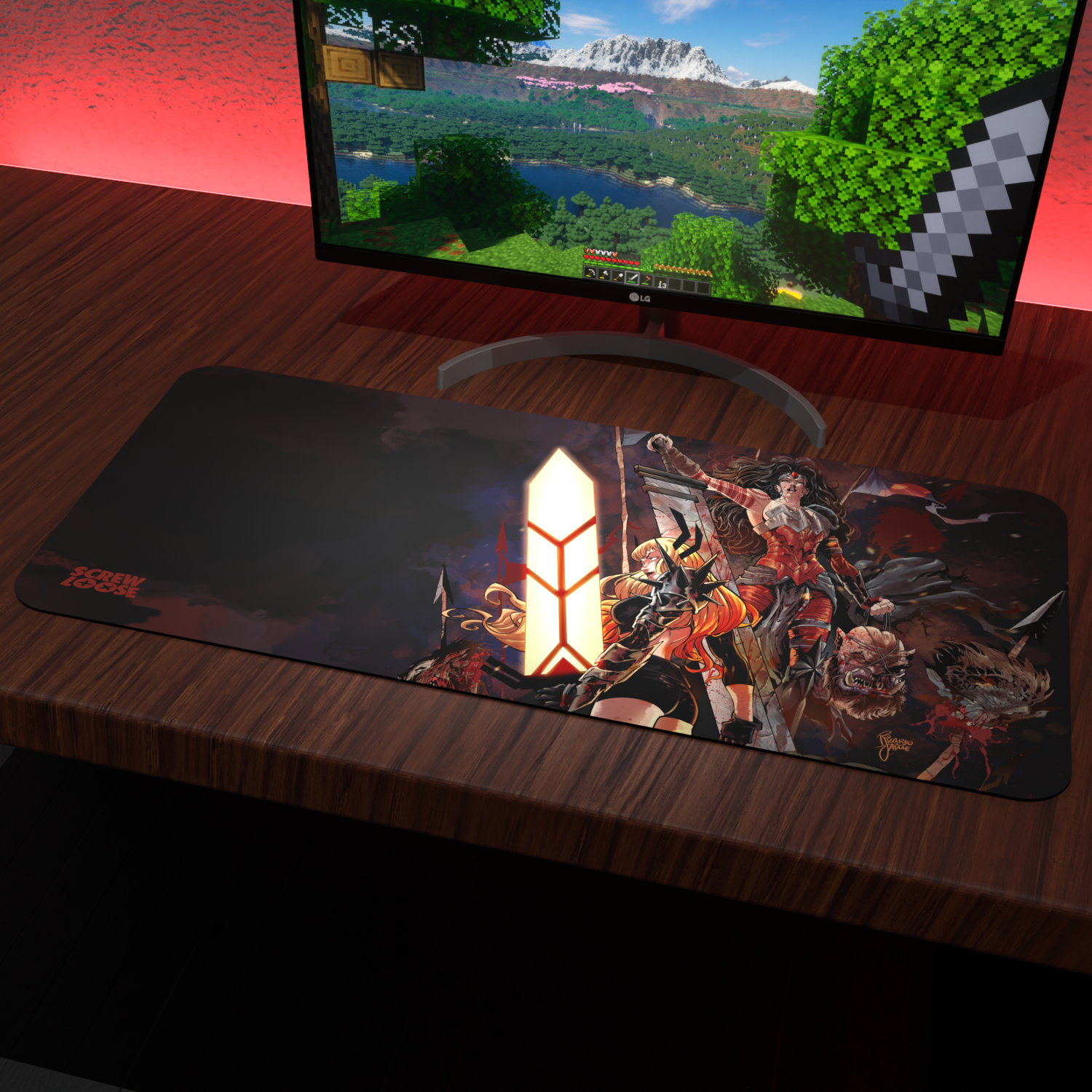 Dual of Swords Mouse Pads