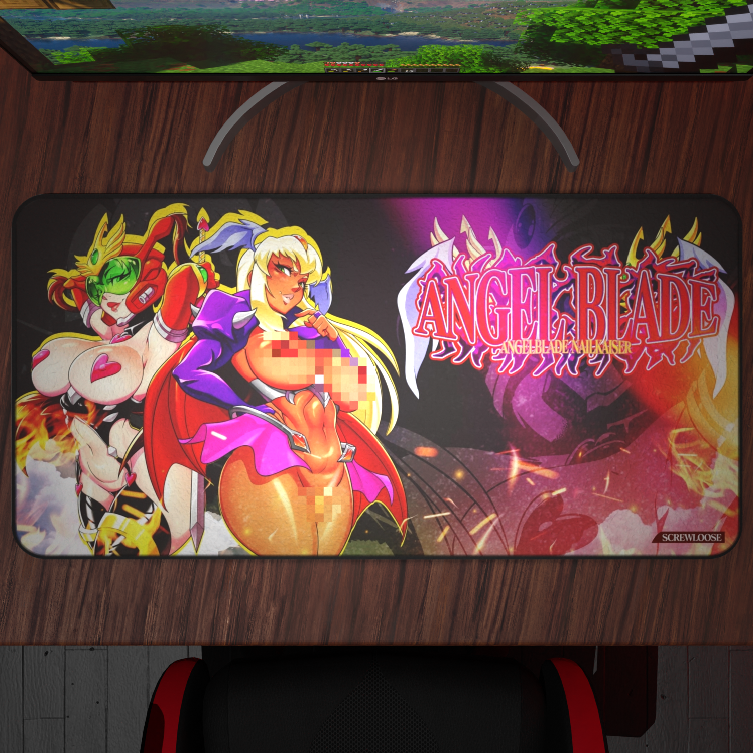 Angleblade Playmat
