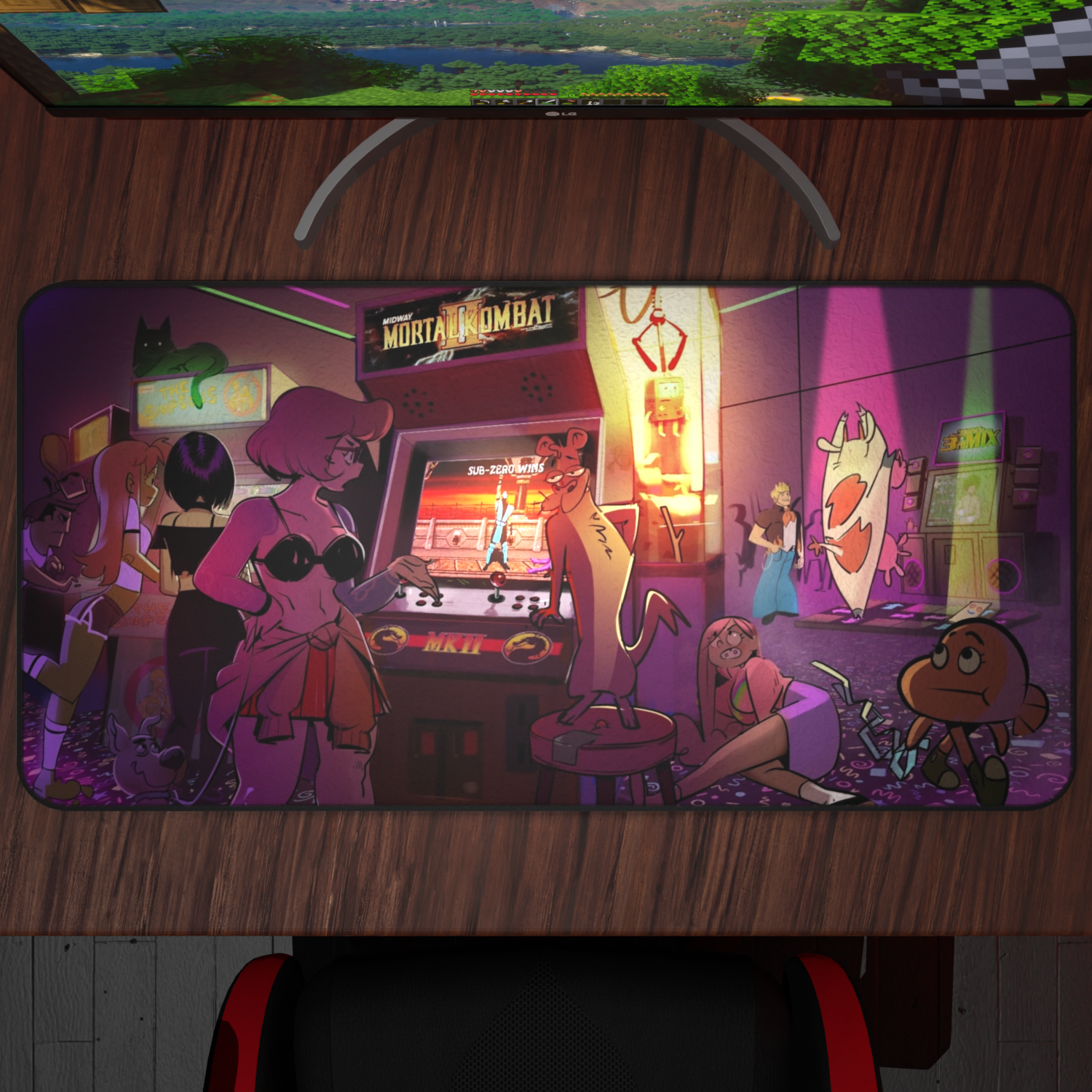 Arcade Playmat