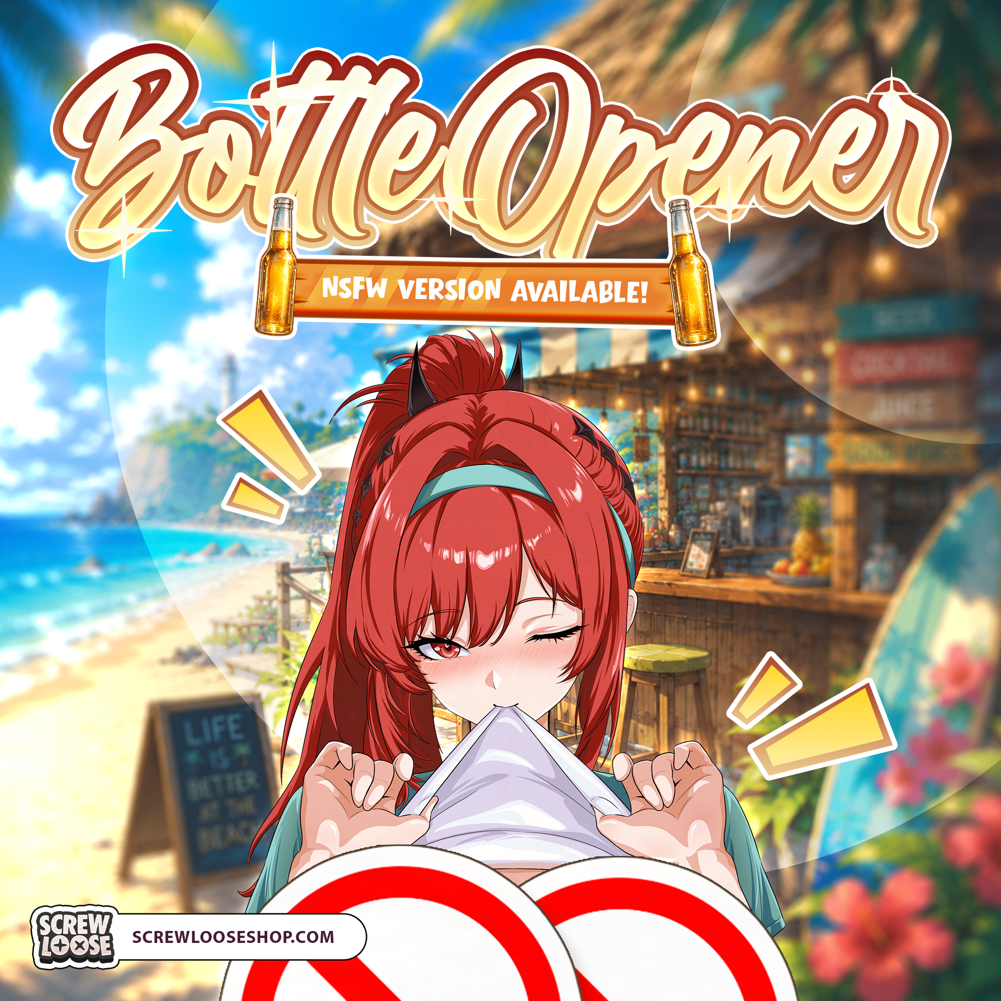 Bottle Opener Rappi Summer Pin