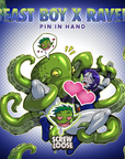 Beast Boy x Raven V2 Pin