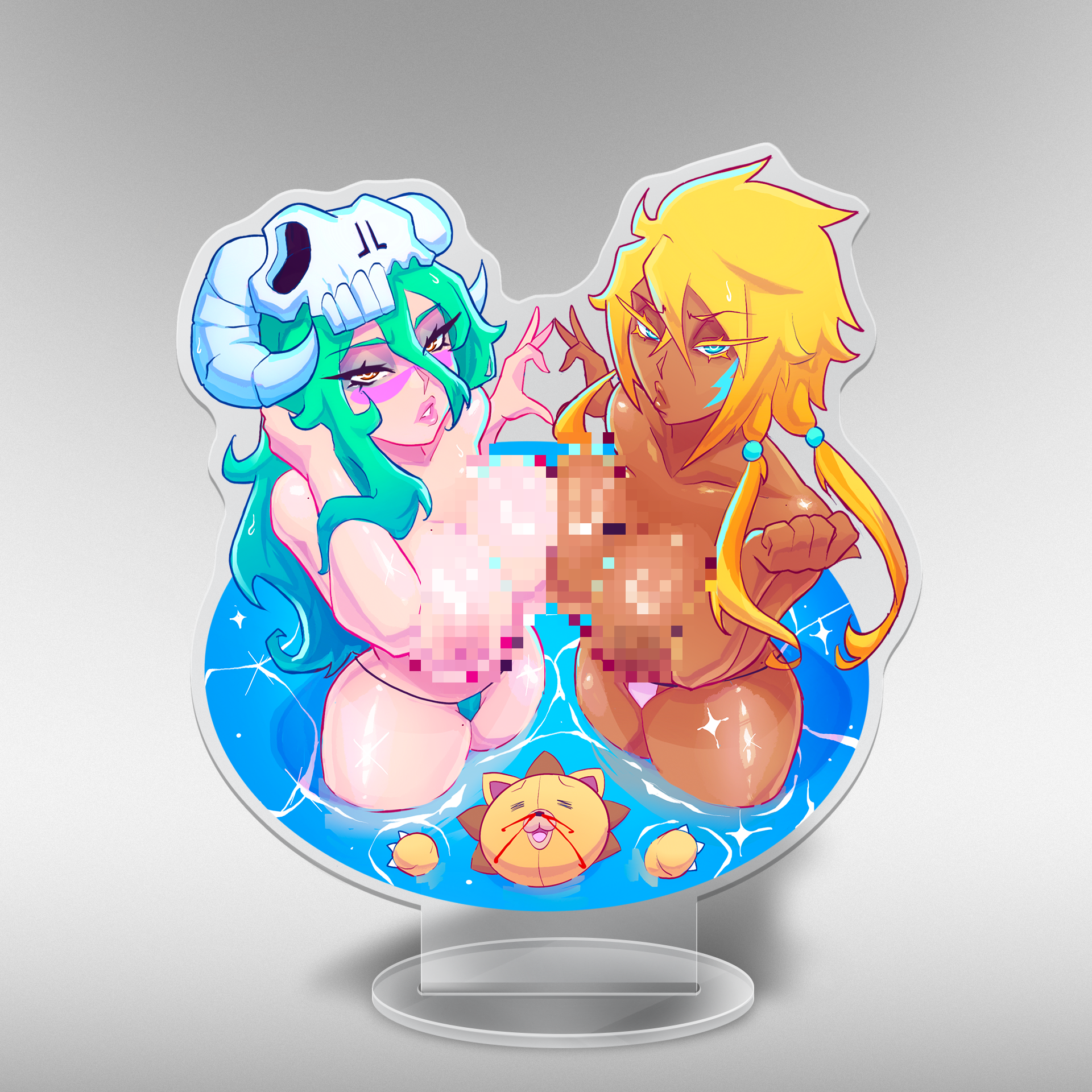 Beach Bleach Duo Acrylic Stand
