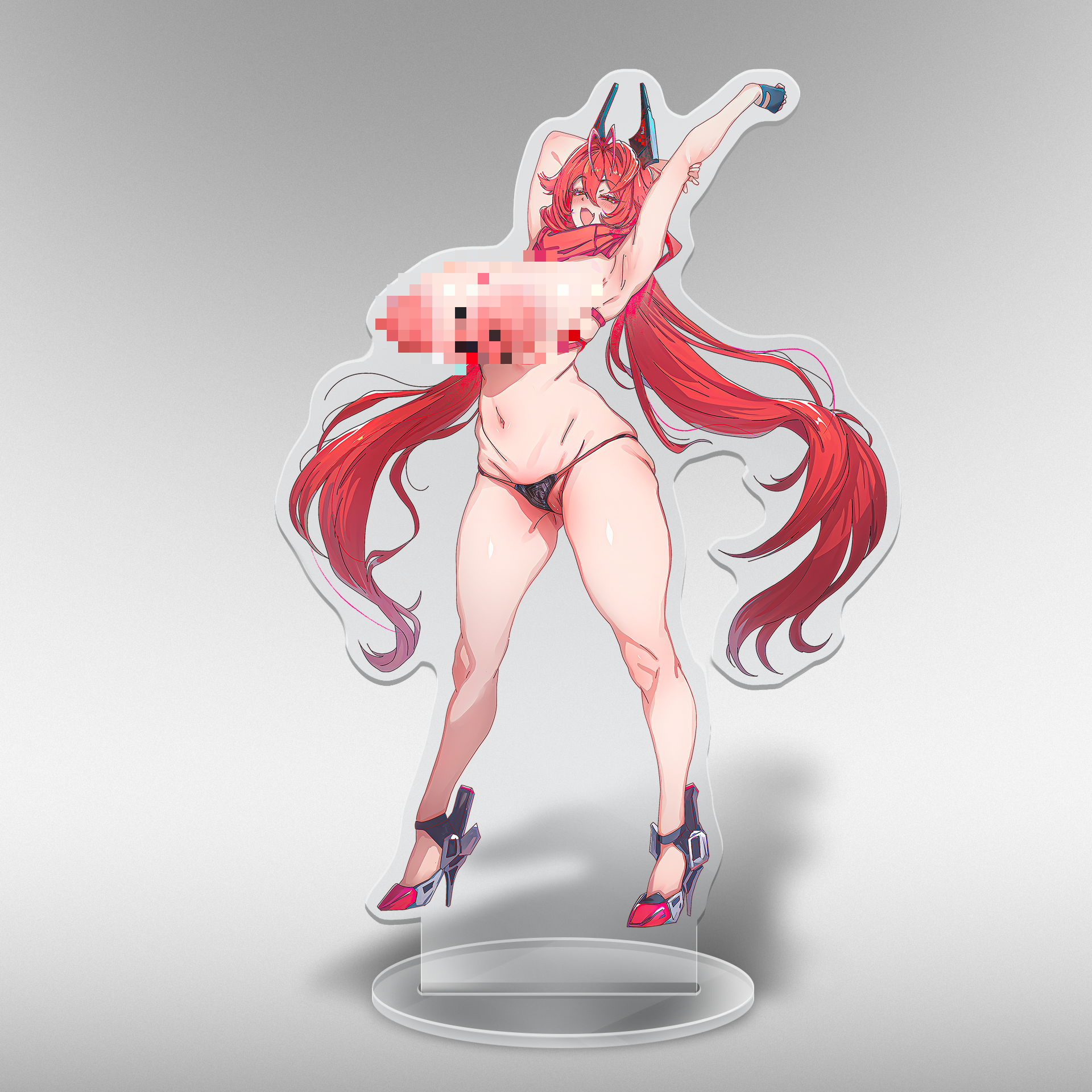 Beach Red Hood Acrylic Stand