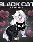 Black Cat Pin