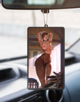 Fighter Babe Air Freshener White Jade