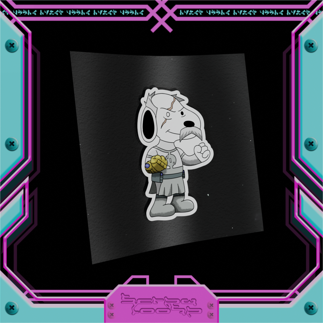 Snooop Invincible Stickers