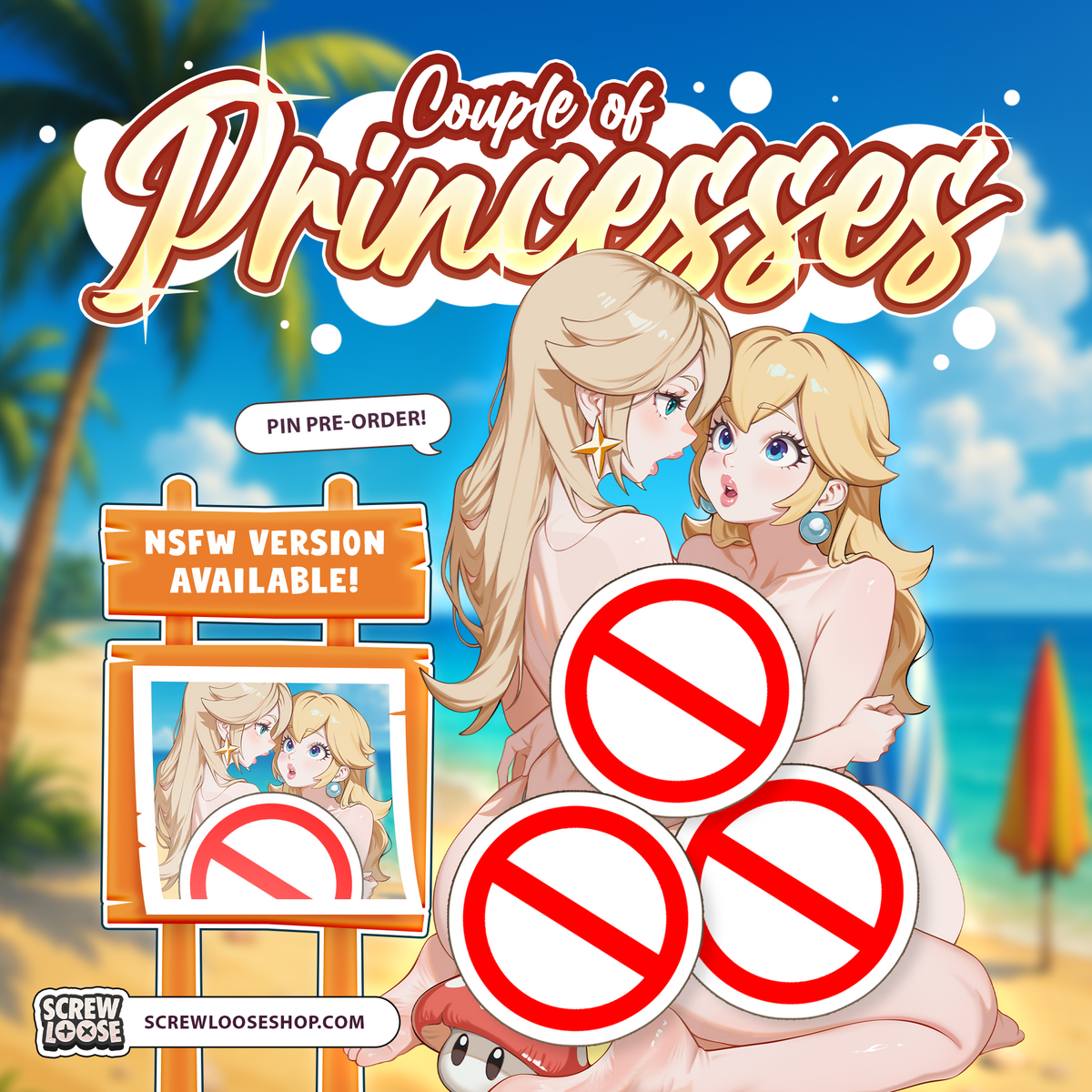 Princess Duo Pin
