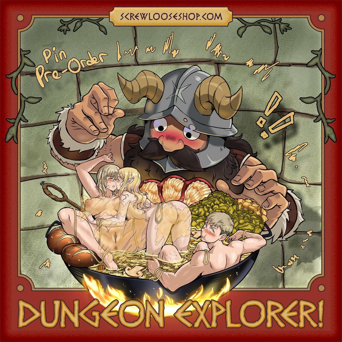 Delicious Bowl Pre Order Pin