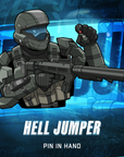 Hell Jumpers Pin