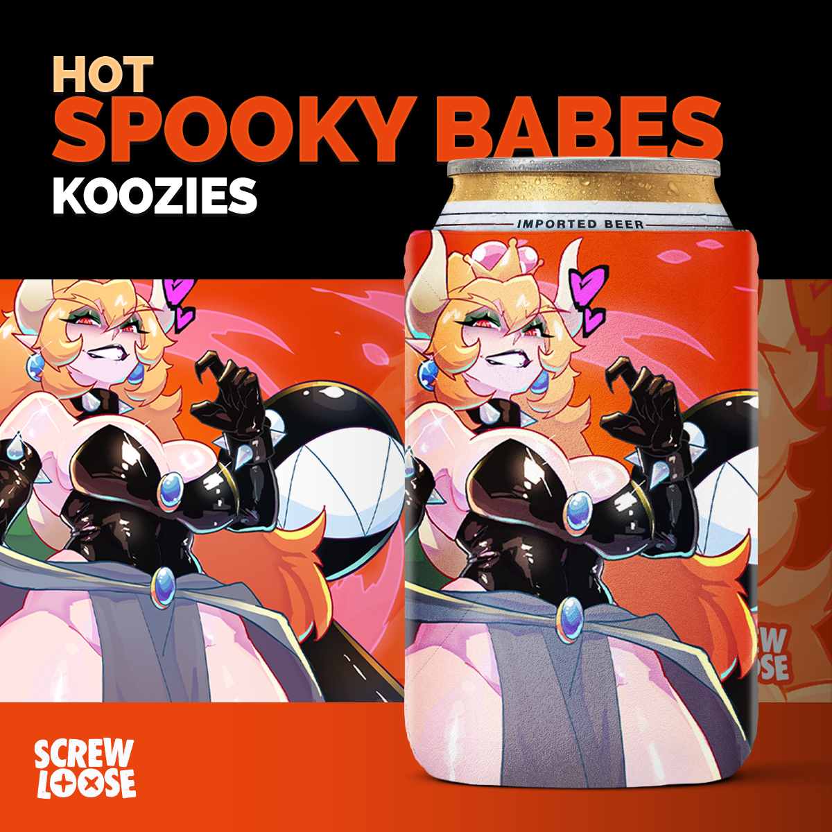 Dommy Chompp Beer Koozies