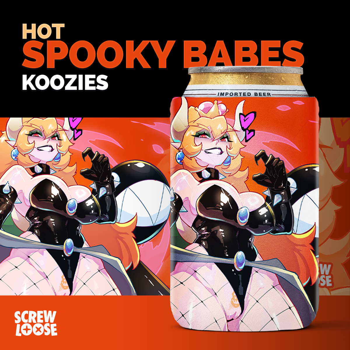 Dommy Chompp Beer Koozies