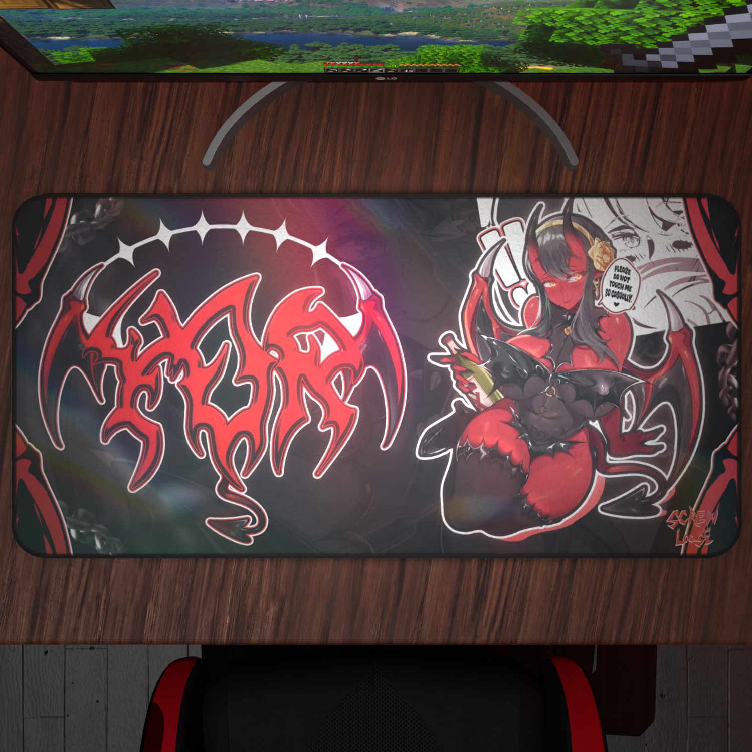 Halloween Succubus Mommy 2.0 Playmat