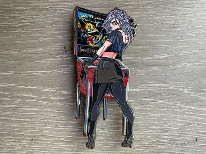 PRE-ORDER Pinball Black Cat Pin