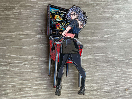 PRE-ORDER Pinball Black Cat Pin