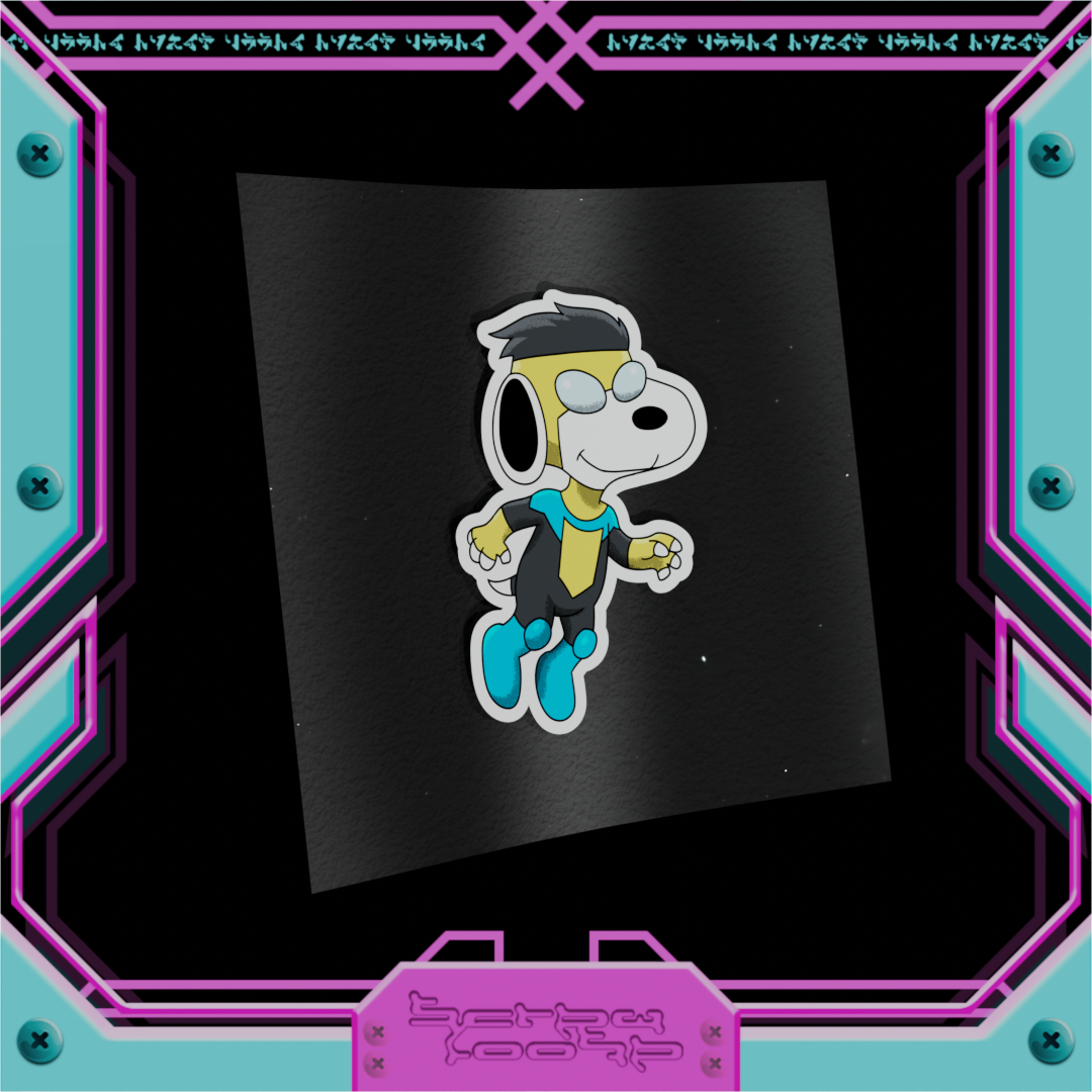 Snooop Invincible Stickers