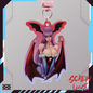 Succubus Fighter Keychain