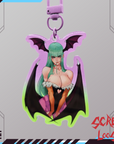 Succubus Fighter Keychain