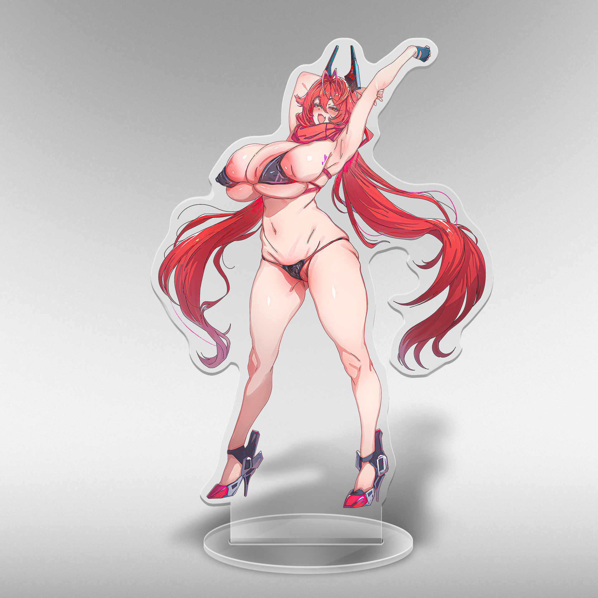 Beach Red Hood Acrylic Stand