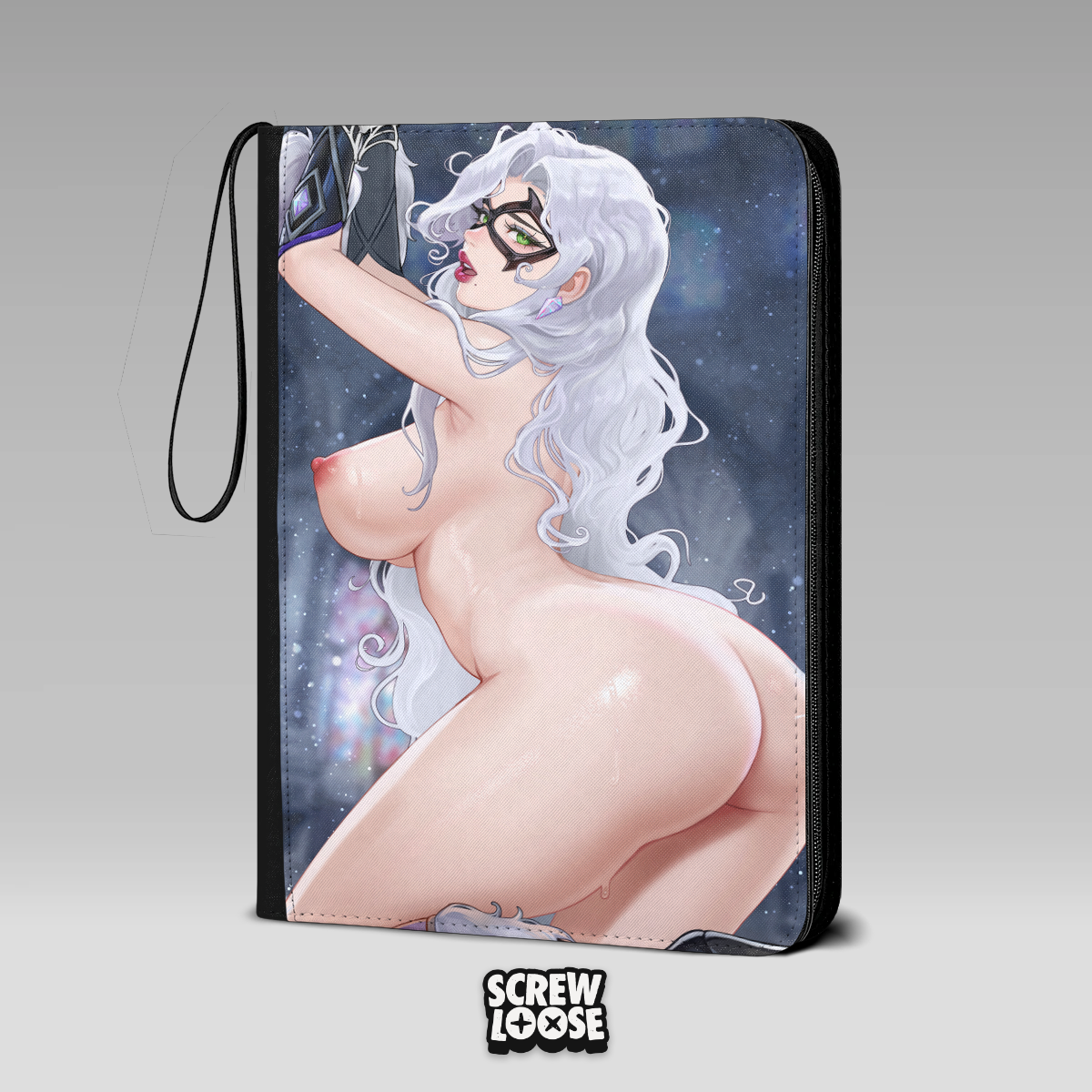 Prywinko Black Kitty Card Binder