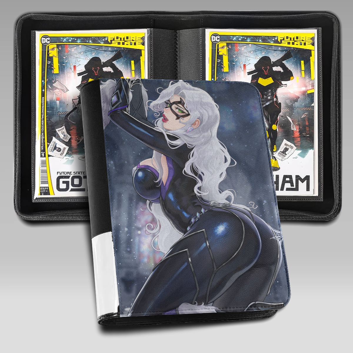 Prywinko Black Kitty Card Binder