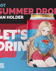 Super Duper Girl Beer Koozies