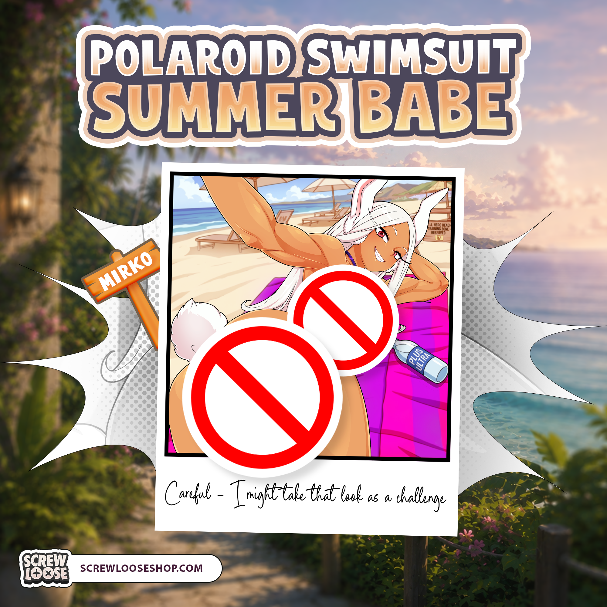 Polaroid Swimsuit Mirko Pin