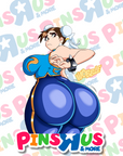 Checked up Chun Stickers