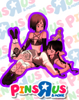 Tatted Goth Babes Stickers