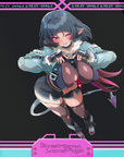 Gacha Babes Rat Stickers
