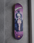 Black Cat Captured Skate Deck