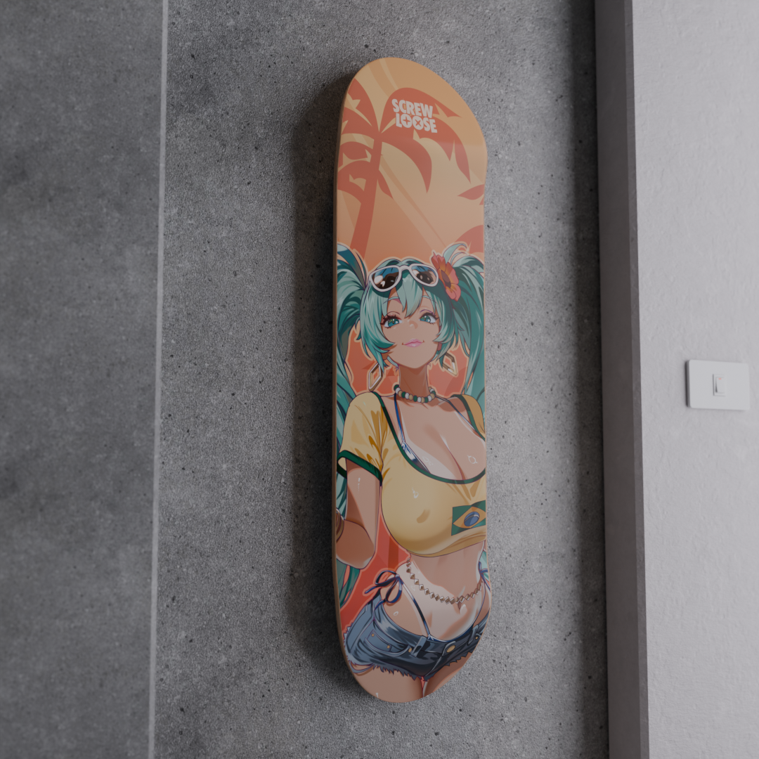 Brazil Mikuuu Skate Deck