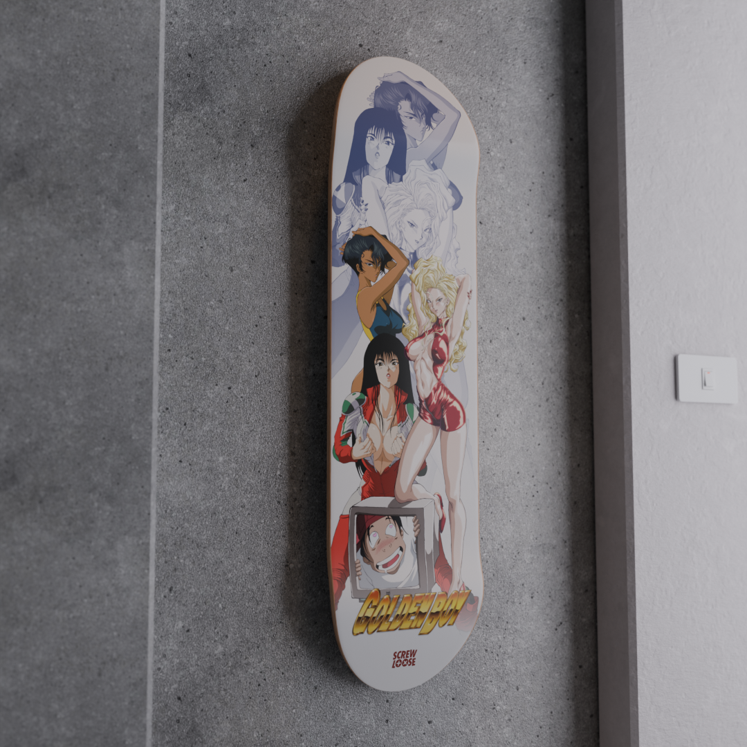 Golden Boy Skate Deck