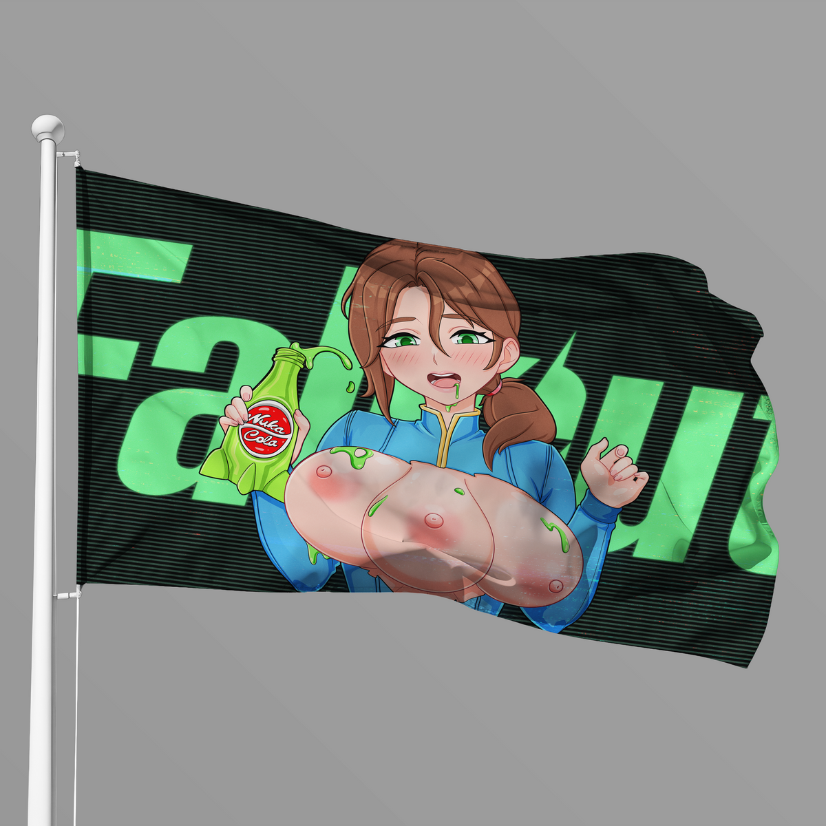 Burnette Tri Tiddie Flag